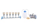 Sistema de filtración de múltiples ramas MultiVac 610 – MS – T