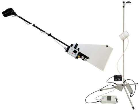 Conjunto de magnetometros QuantumMag y AeroQuantumMag