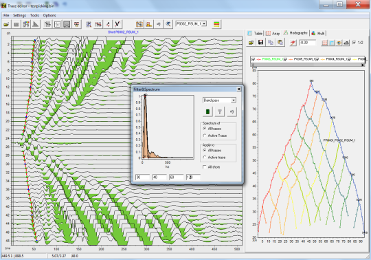 ZondST2d  Software para procesamiento e interpretacion de datos sismicos en 2D