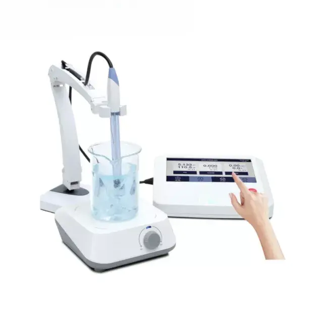 Medidor electroquimico de mesa con pantalla tactil