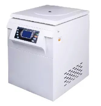 Centrífuga refrigerada vertical 6000 rpm (rotor basculante 6 x 500 ml)