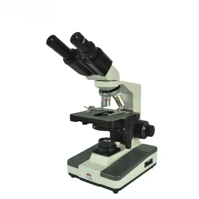 Microscopio biologico binocular