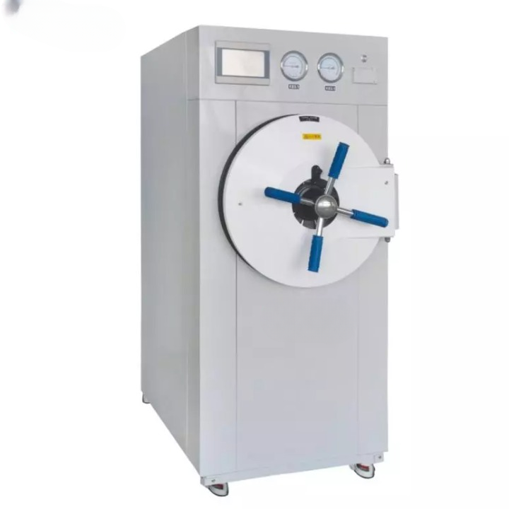 Esterilizador a vapor de vacio pulsante horizontal
