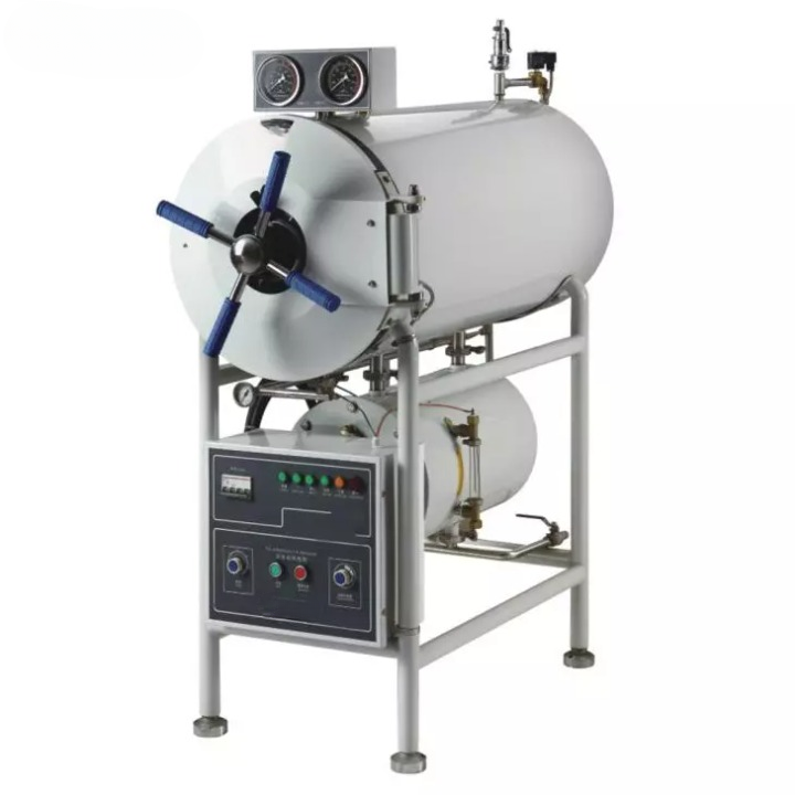 Esterilizador de vapor a presion cilindrico horizontal FSF-YDA