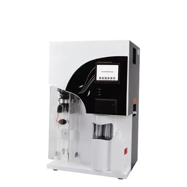 Analizador automático Kjeldahl de nitrógeno y proteína (análisis 5-10 min por muestra)
