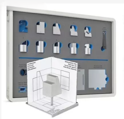 Sistema didactico de geometria descriptiva y dibujo tecnico (modelo )