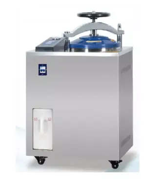 Esterilizador de vapor vertical multifuncional automatico de ciclo interno con secado