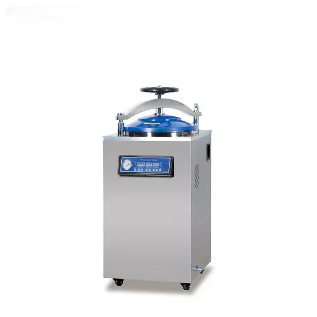 Esterilizador vertical a vapor automatico con secado, 35 L - 100 L