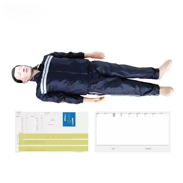 Maniqui de entrenamiento de rcp controlado por computadora