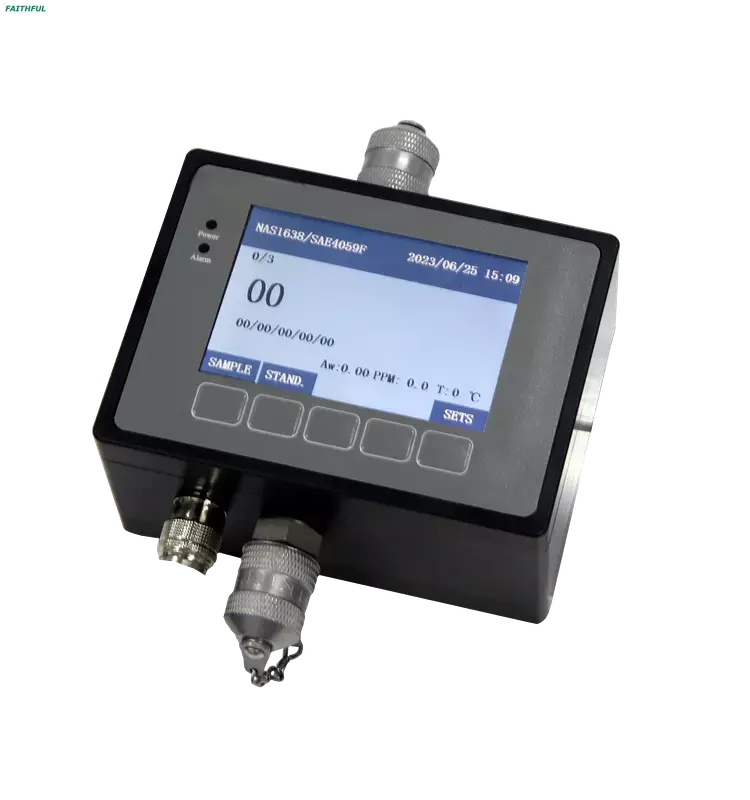 Contador de particulas en liquido para aceite