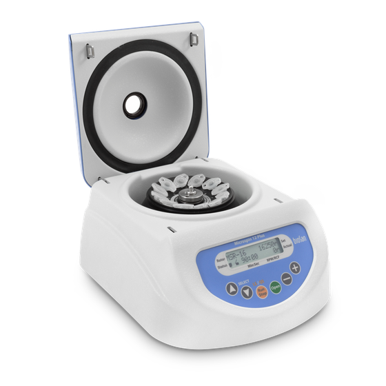 Microspin 12 Plus - Mini centrífuga de alta velocidad (incluye rotor y adaptadores)