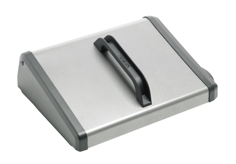 Lid gabled stainless steel with hinges for ST18 and ST26 baths