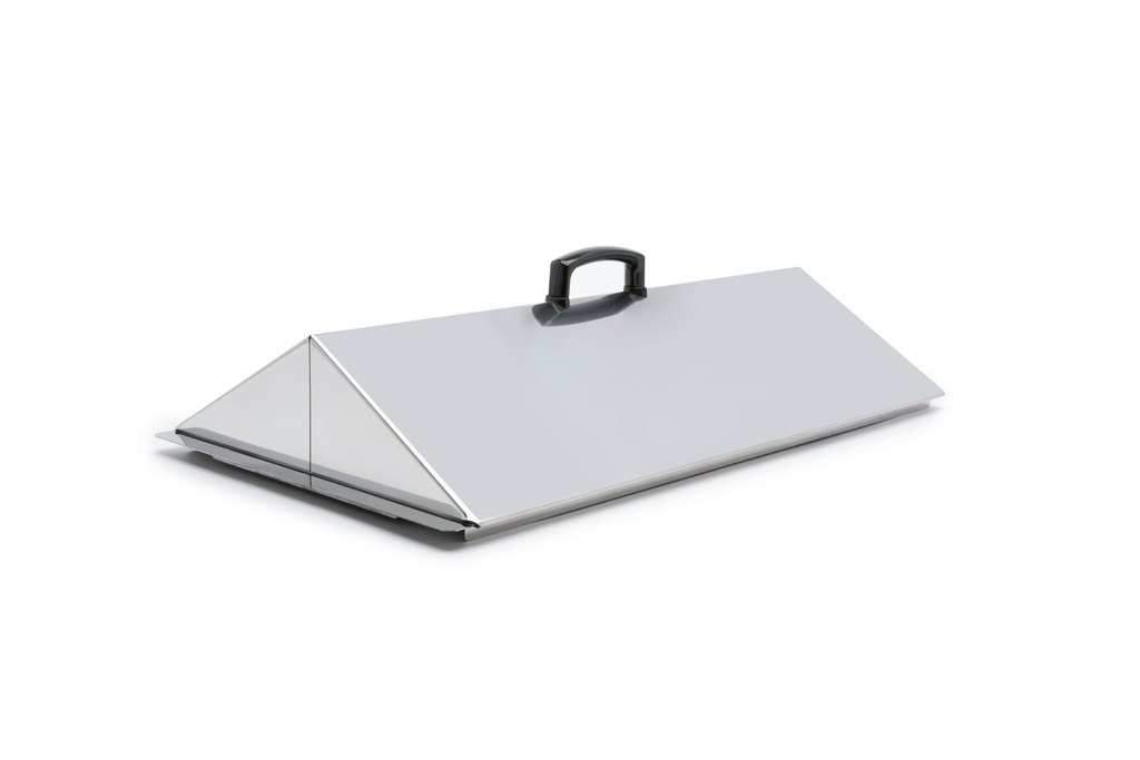 Lid pitched lift-off s/s for S18/S26, ST18/26 baths, recommended when bath is used constantly with water above 90°C