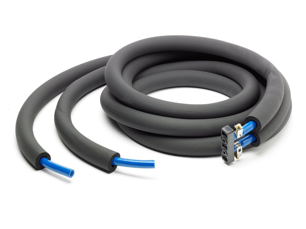 High temperature Viton® -50 to 200°C includes clips and connector for ecocool™ and Optima™ thermostats 2 x 2m, 8mm ID Ø