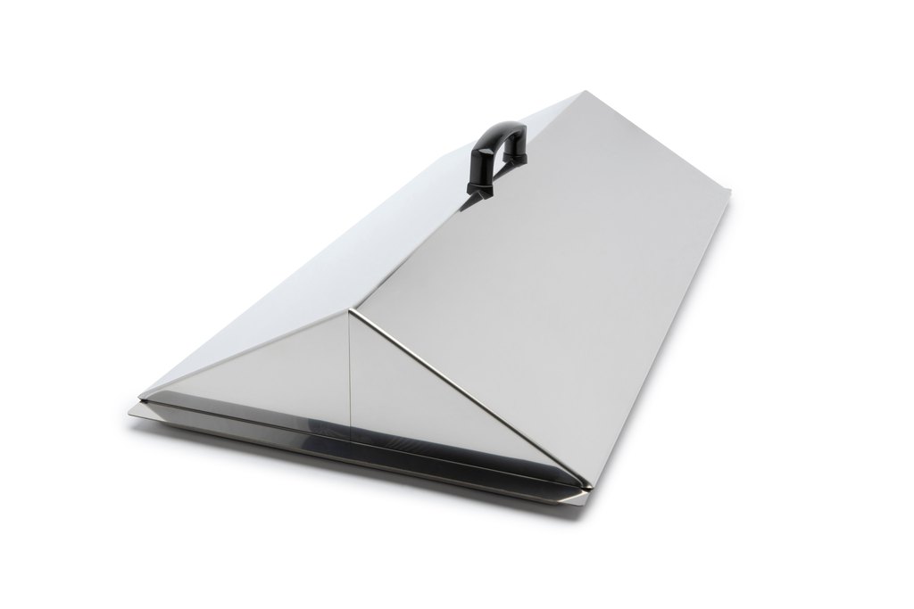 Lid gabled stainless steel for SAP34