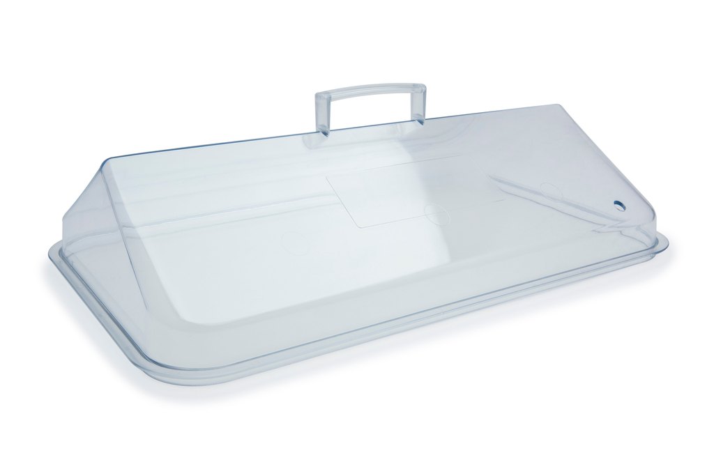 Lid gabled polycarbonate clear for SAP18/26, JBN18/26, JBA18 and SBB AQUA 18/26 PLUS
