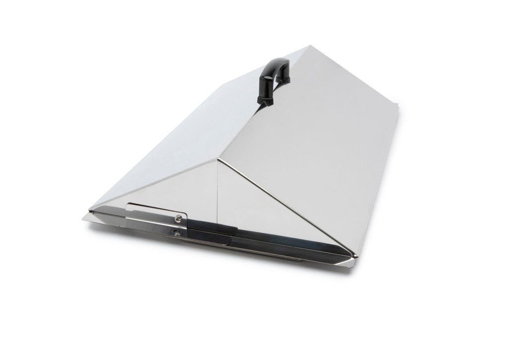 Lid gabled stainless steel for OLS26 (with hole for cooling coil access)