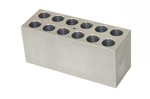 Interchangeable block for QBD & QBH for 12 x Ø 16mm test tubes
