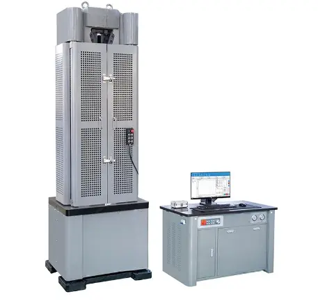 Maquina de ensayo universal 600 kN control hidraulico por computadora