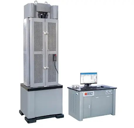 Maquina de ensayo universal 600 kN control hidraulico por computadora