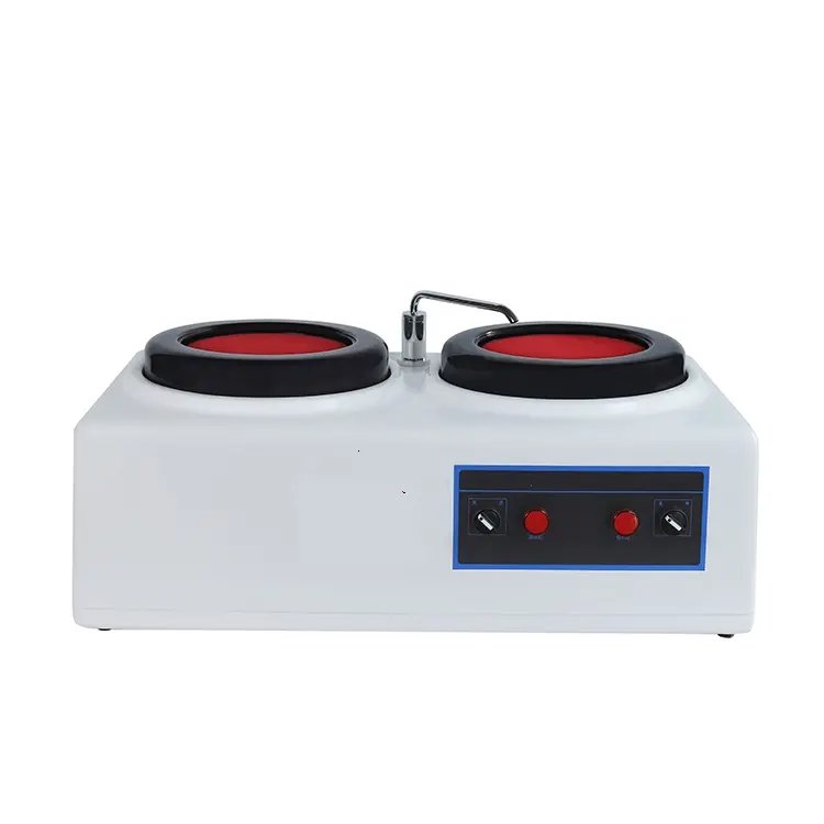 Maquina pulidora de muestras metalograficas, velocidad de rotacion 1400 rpm