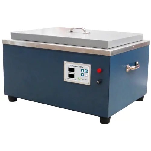 Baño maria digital, sensor termocupla tipo K, 35 L