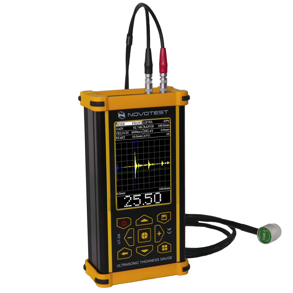 Medidor de Espesor Ultrasónico NOVOTEST UT-2A (A-scan)