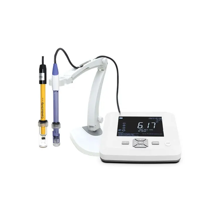 Medidor multiparametrico de sobremesa pH, conductividad y oxigeno disuelto