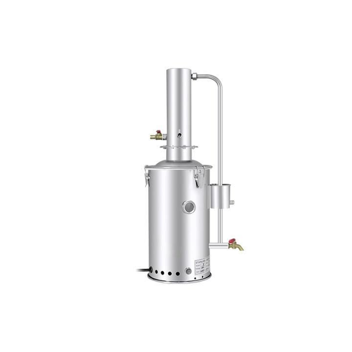 Destilador de agua con calefacción eléctrica