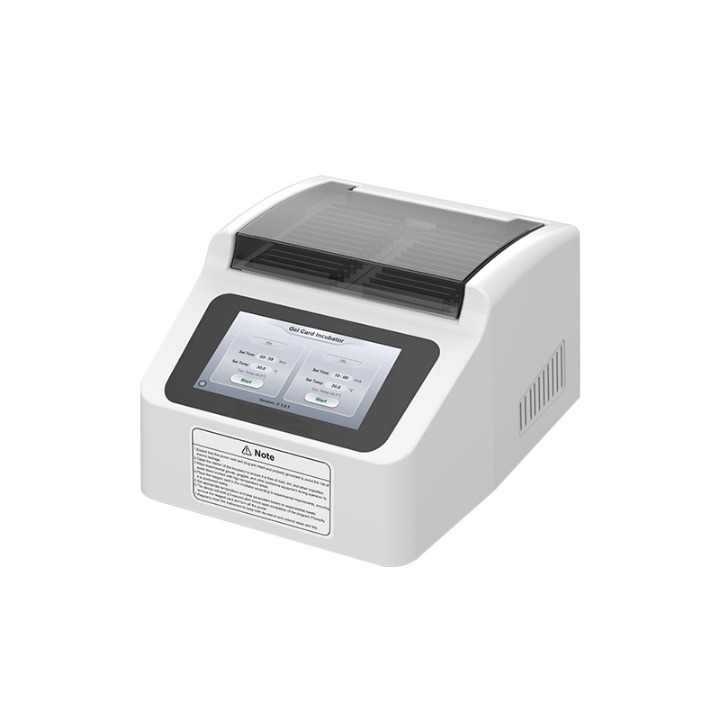 Incubadora de tarjetas de gel Temperatura ambiente + 5-60 C