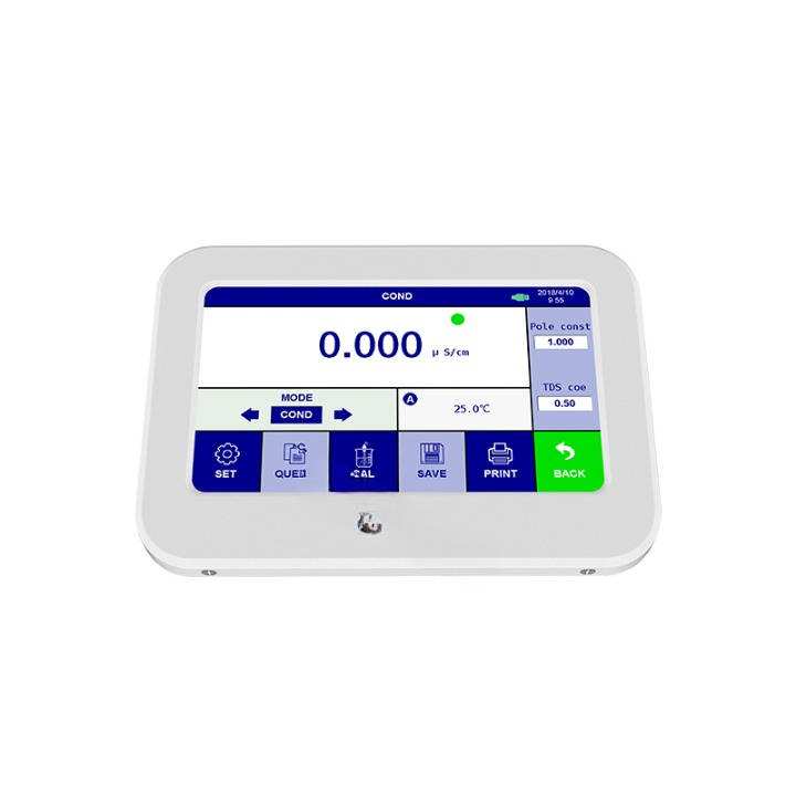 Medidor portatil de conductividad 0,05 uS/cm-200 mS/cm