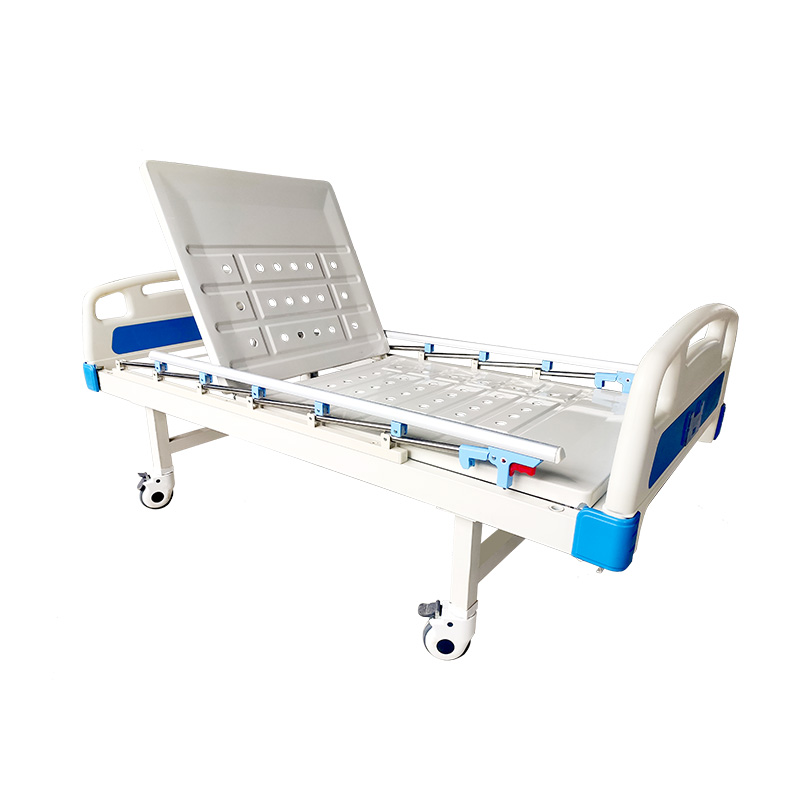 Cama de hospital de una sola manivela