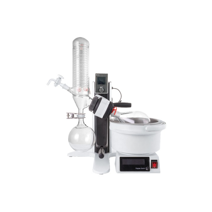 Evaporador rotatorio 4.6L 10–310 rpm (puede girar hacia adelante y hacia atrás)