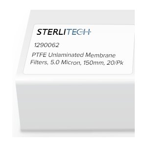 Membranas PTFE sin laminar 5.0 micras 150 mm