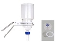 Portafiltro de 1000 mL con soporte de acero inoxidable