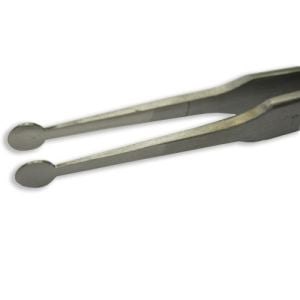 Pinzas de acero inoxidable para membranas filtrantes