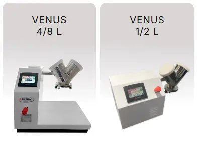 VENUS - Mezclador en "V" de Laboratorio