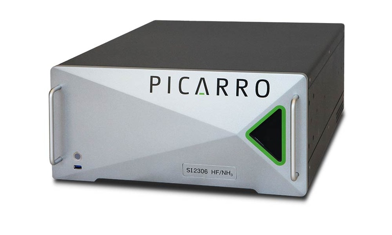 Picarro Analizador de concentracion de gases para fluoruro de hidrogeno (HF) y amoniaco (NH3)