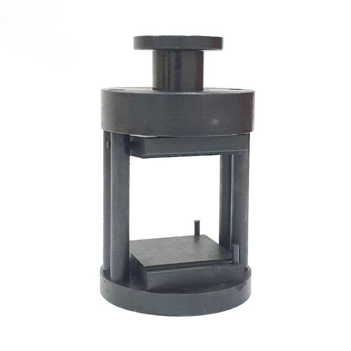 Dispositivo de compresion para cubos de mortero 70,7 mm