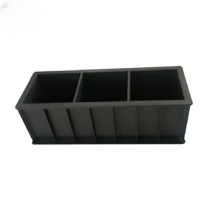 Molde triple plastico ABS para cubos de 150 mm