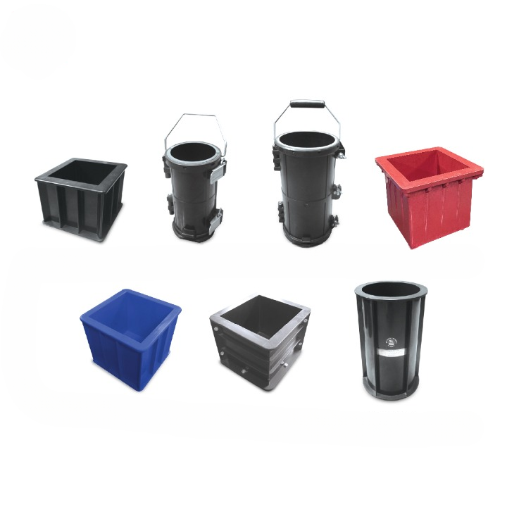 Molde plastico para cilindros de hormigon