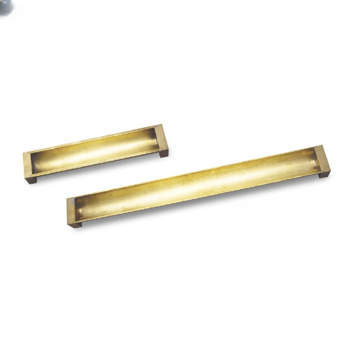 Molde de latón para contracción lineal de suelos