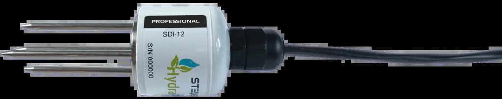 HydraProbe, Estandar, SDI-12, con cable de 25 pies (aprox. 7,6 m).