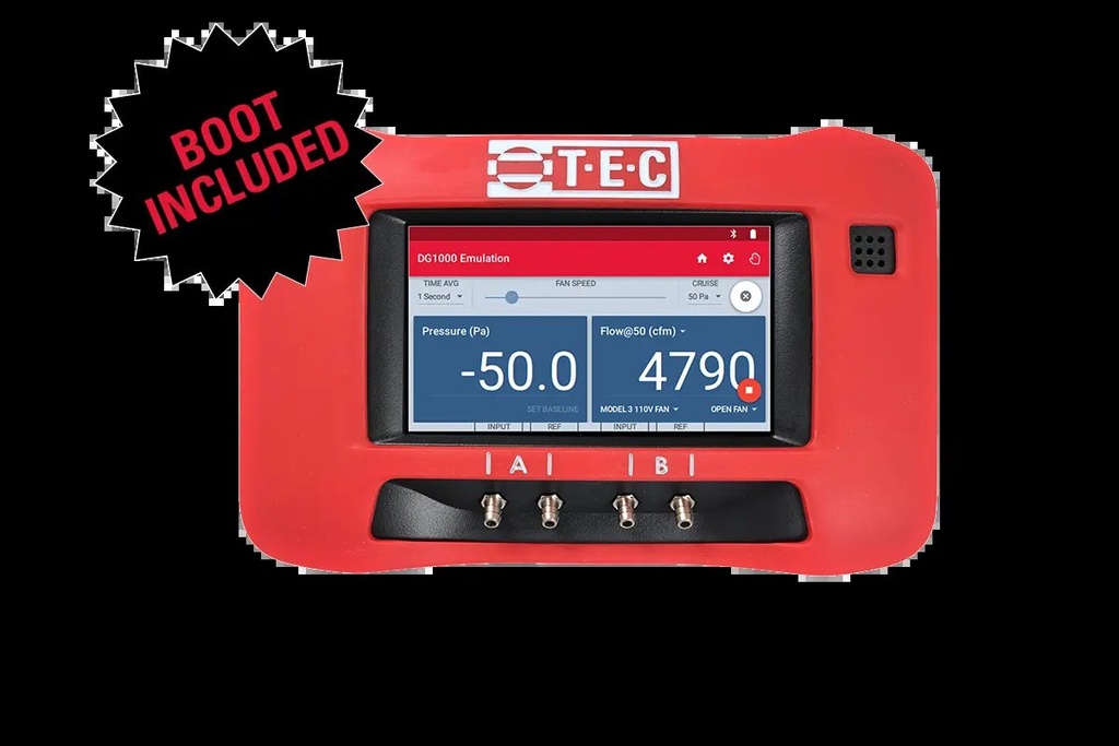 Manómetro digital de presión y caudal DG-1000