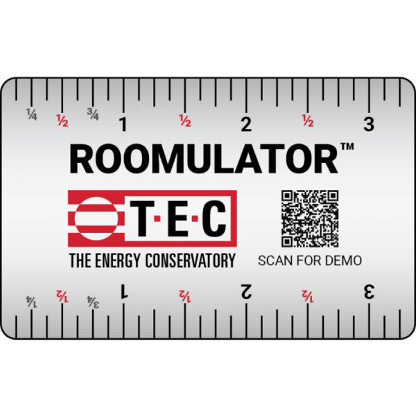 Tarjeta de Medición Roomulator™ (Paquete de 3)