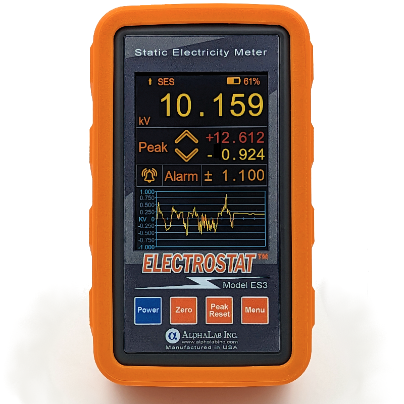 Medidor de electricidad estatica Electrostat ES3