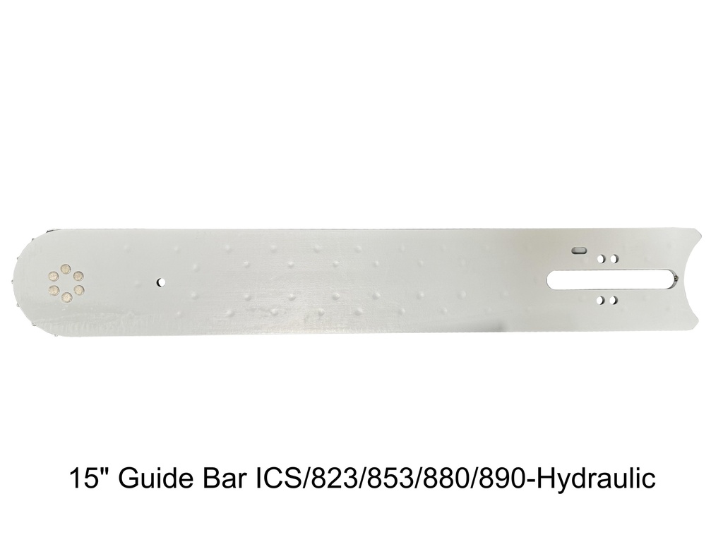 15" barra para hidraulico ICS 853/880/890
