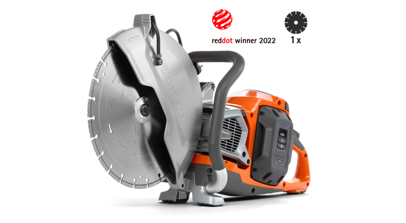 Husqvarna K1 Pace bateria accionado Cut Off sierra - 14" discos de corte capacidad