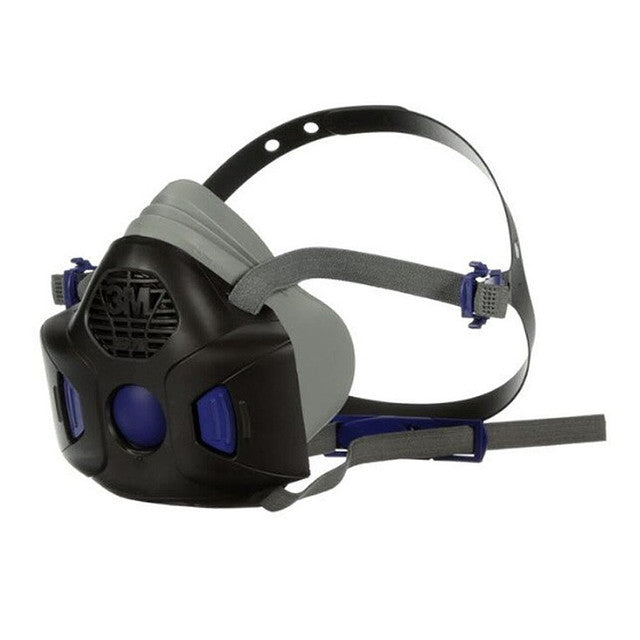 3M Secure Click Half Facepiece Reusable Respirator con Speaking Diaphragm HF-803SD
