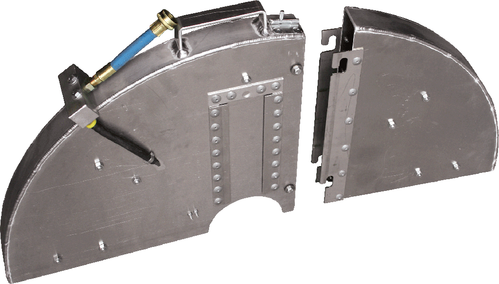 54" 2PC FCGUARD con H20 1 1/2" RUBBER